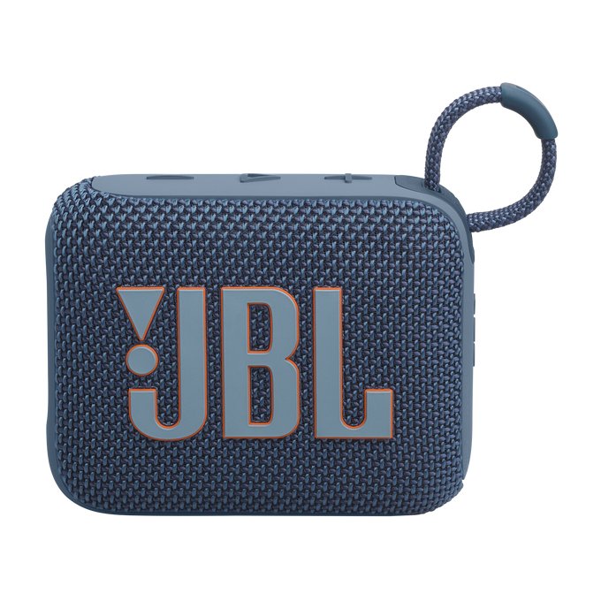 JBL GO 4 Altavoz Bluetooth Portátil, 4.2W, Sonido JBL Pro, Resistente al Agua IP67, Color Azul, hasta 7h de Batería, Ref: JBLGO4BLU